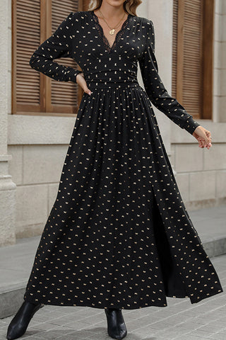 Long Sleeve Maxi Casual Dress