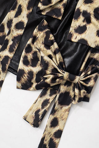 Bow-Accent Mini Skirt