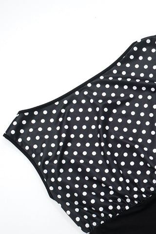 Polka Dot Sleeveless Tank Top