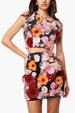 Floral Skirt Set