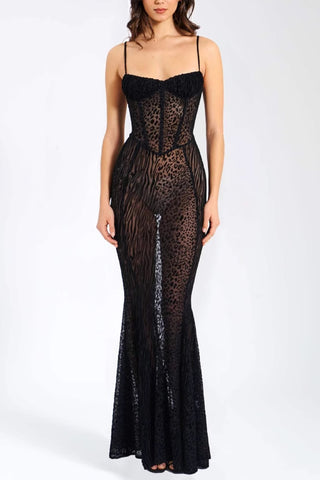 Strappy Mermaid Night Out Dress