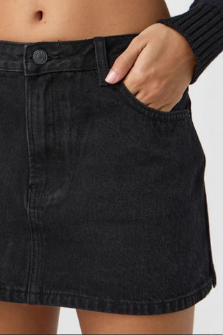 Classic Denim Mini Skirt