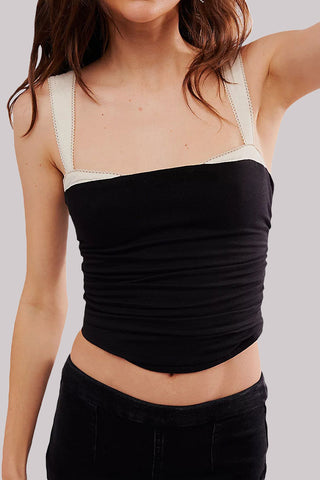 Stylish Spaghetti Strap Tank Top