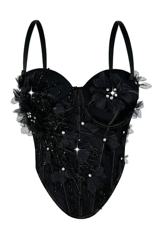 Floral Embellished Camisole Top