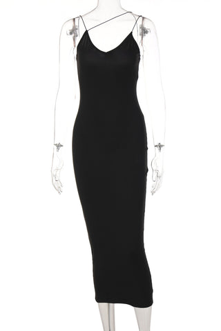 Strappy Midi Casual Dress