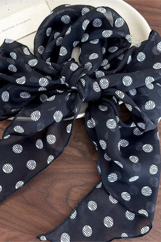 Polka Dot Hair Scarf