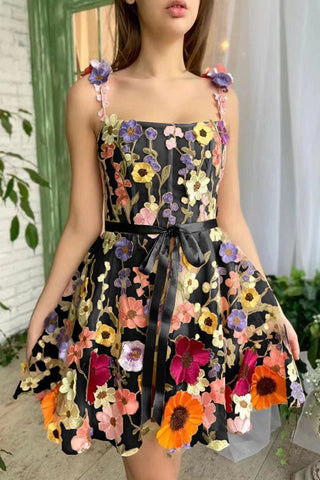 Floral Embroidered Sundress