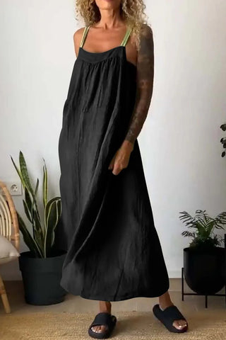 Relaxed Fit Sleeveless Dress