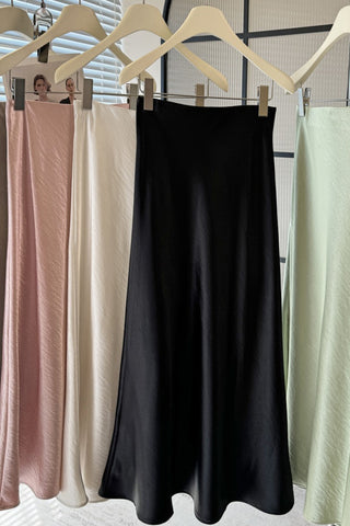 Elegant Midi Mermaid Skirt