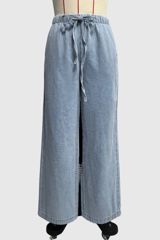 Tie-Front Sleeveless Pants Set