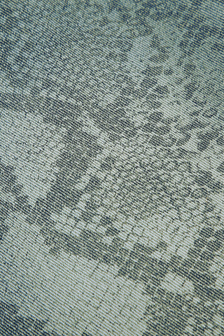 Snake-Print Straight Leg Jeans