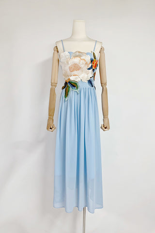 Floral Detail Midi Dress