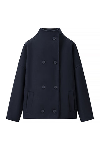 Double-Breasted Minimalist Jacket