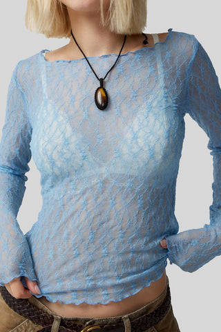 Long Sleeve Lace Top