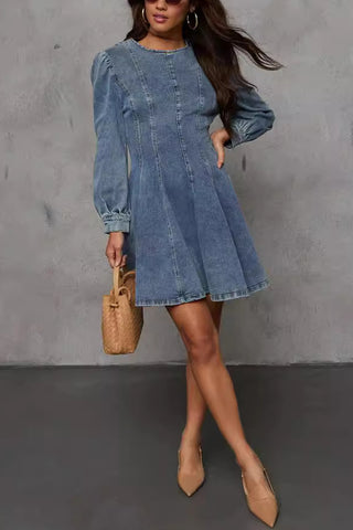 Chic Casual Denim Dress