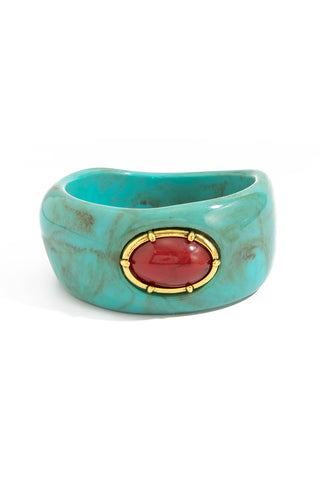 Elegant Stone-Accent Bangle