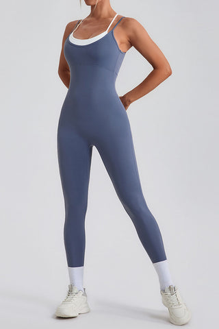 Sleek Strappy Jumpsuit