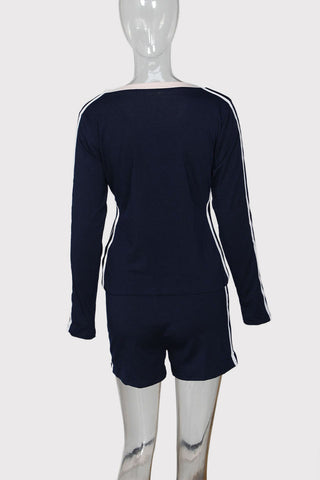 Chic Casual Shorts Set