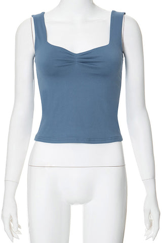 Ruched Detail Tank Top