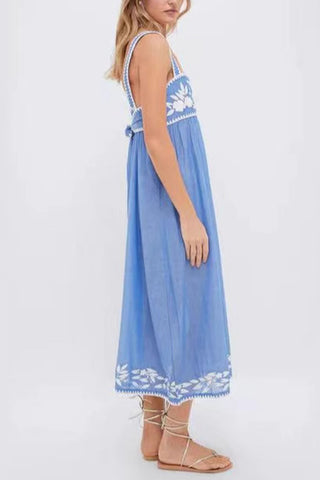 Floral Midi Summer Dress