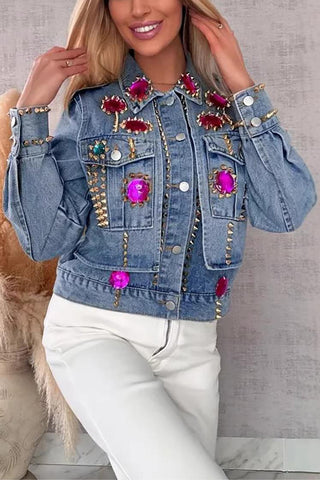 Embellished Denim Jacket