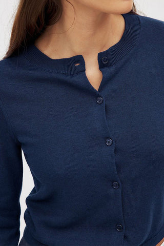 Classic Button-Up Cardigan