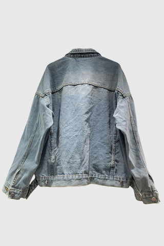 Floral Embellished Denim Jacket