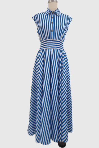 Striped Shirt Dress