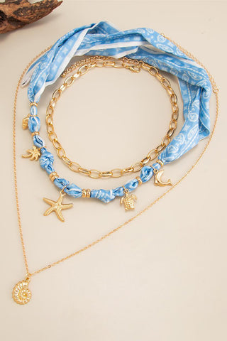 Layered Charm Necklace