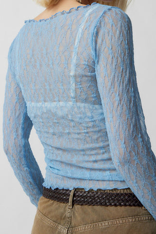 Long Sleeve Lace Top