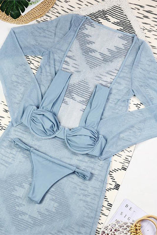 Stylish Bikini with Matching Cover-Up