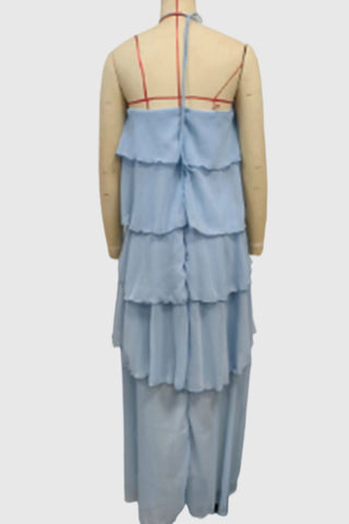 Layered Ruffle Casual Dress