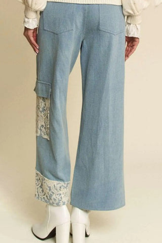 Elegant Straight Denim Pants