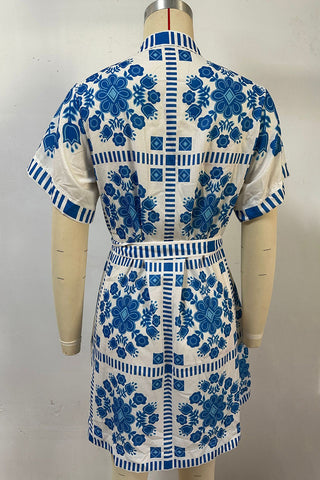 Floral Print Casual Dress