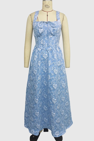 Floral Detail Midi Dress