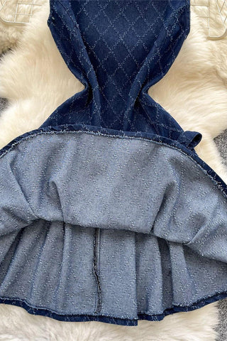 Sleeveless Bow Detail Casual Dress