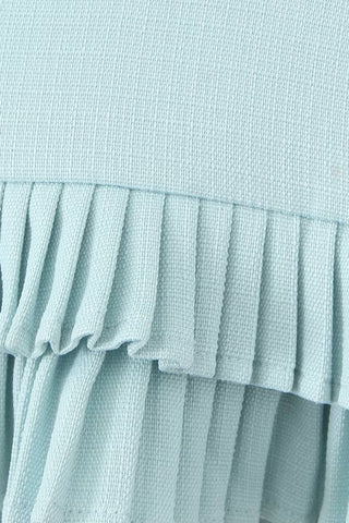 Double Ruffle Mini Skirt