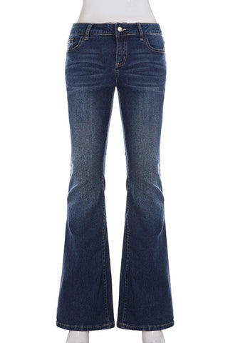 Stylish Flare Jeans with Classic Fit