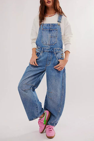 Utility-Inspired Wide-Leg Jumpsuit