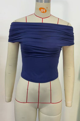 Draped Halter Tank Top