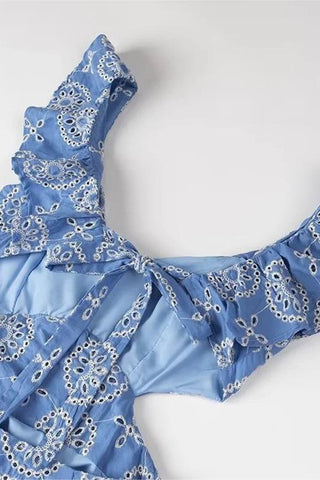 Ruffled Casual Dress