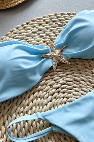 Starfish Embellished Bikini Set