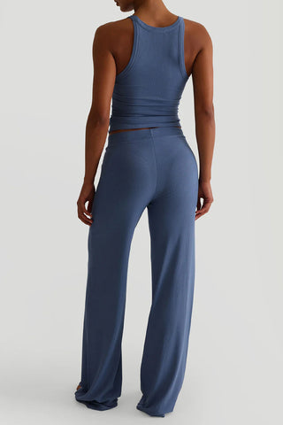 Ribbed Tank and Pants Set