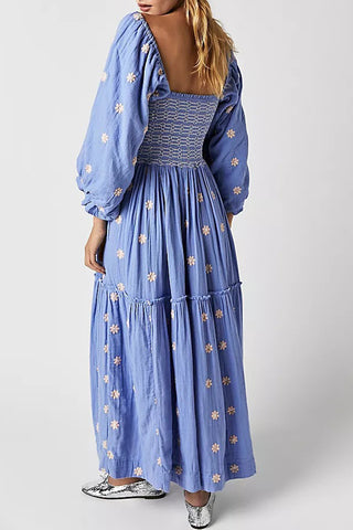 Floral Smocked Dress