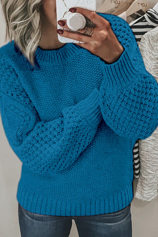 Textured Knit Sweater