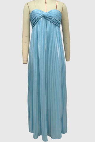 Elegant Strapless Evening Gown
