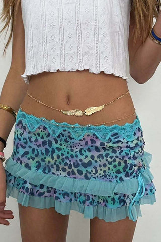 Flirty Tiered Mini Skirt