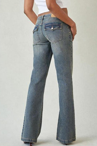 Classic Flare-Leg Jeans with Timeless Fit