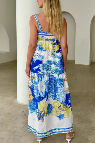 Floral Tiered Casual Dress