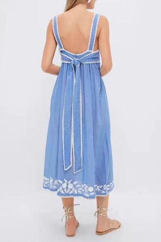 Floral Midi Summer Dress